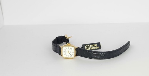 Michel Herbelin Art Déco Watch PVD Gold quartz 10638/PR08GO