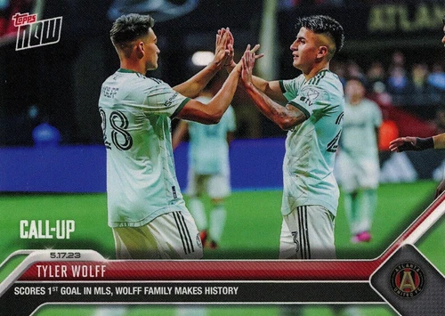 2023 Topps Now MLS Tyler Wolff #112