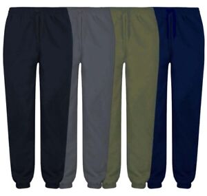 Mens Jogging Bottom Gym Sports Running Jogger Work Fleece Bottoms size S-4XL | eBay