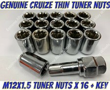 Alloy Wheel Nuts Tuner Nuts x 16 M12x1.5 Hyundia Coupe Dynasty Elantra Grandeur