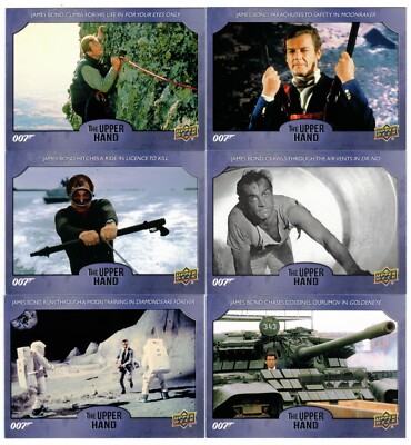 James Bond Villains & Henchmen The Upper Hand You Pick the Card Finish Your Set