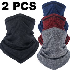 2PCS Summer Face Mask Bandana Sun UV Protection Neck Gaiter for Cycling Fishing