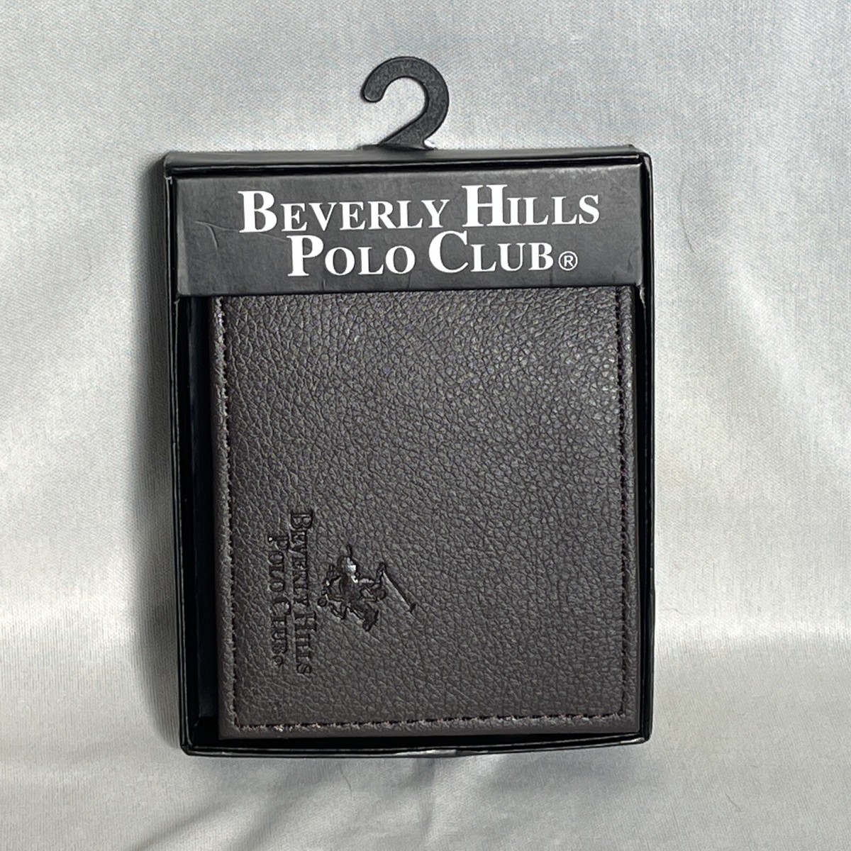 ?? Beverly Hills Polo Club Men's Bi-Fold Wallet Brown - New | eBay