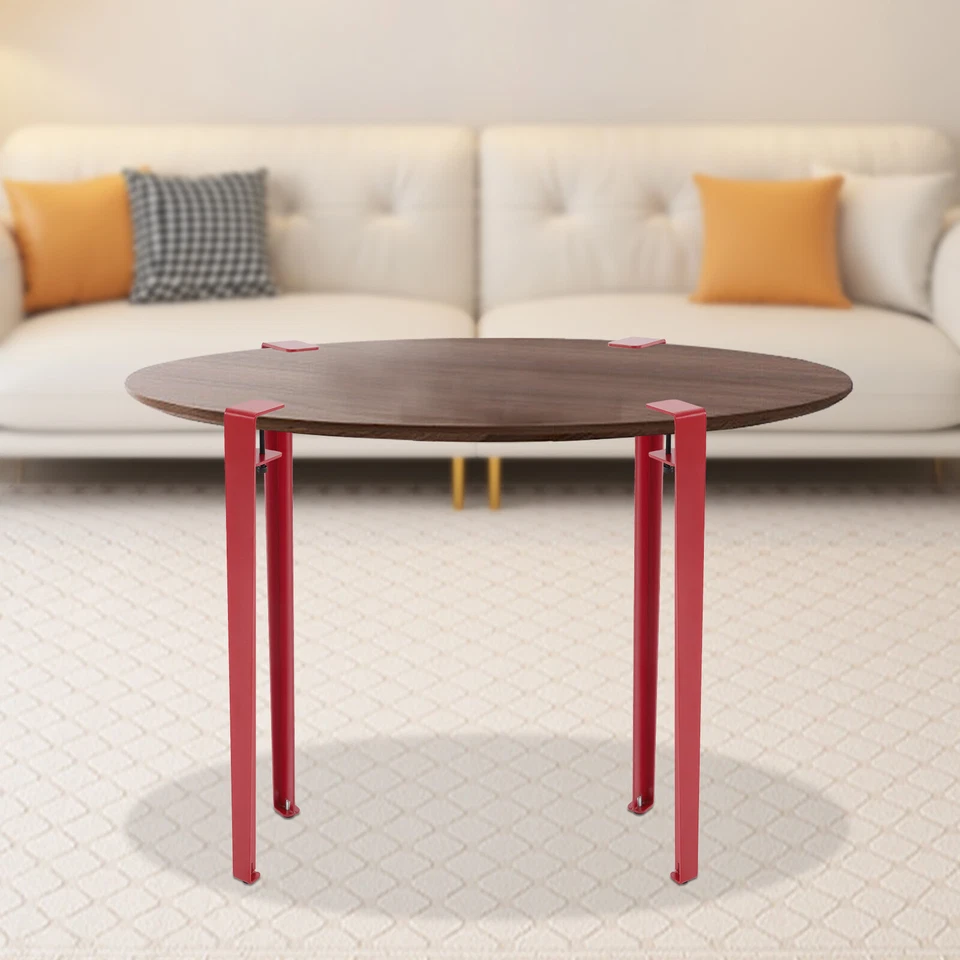 Регулируемые ножки для стола, ножки для зажима стола, ножки для стола F-образной формы красные 4 шт. - Изображение 4 из 4