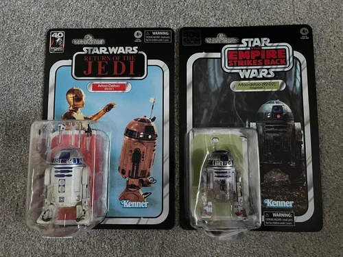 Star Wars The Black Series 40th Anniversary R2-D2 & R2-D2 Dagobah - MISB
