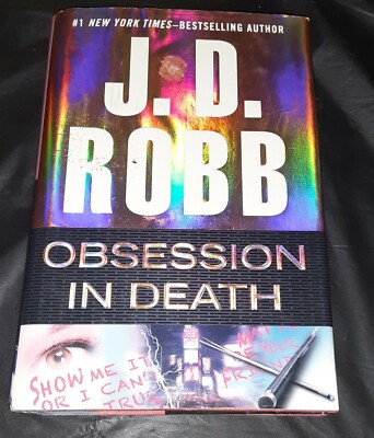 J. D. ROBB OBSESSION IN DEATH, HARDBACK