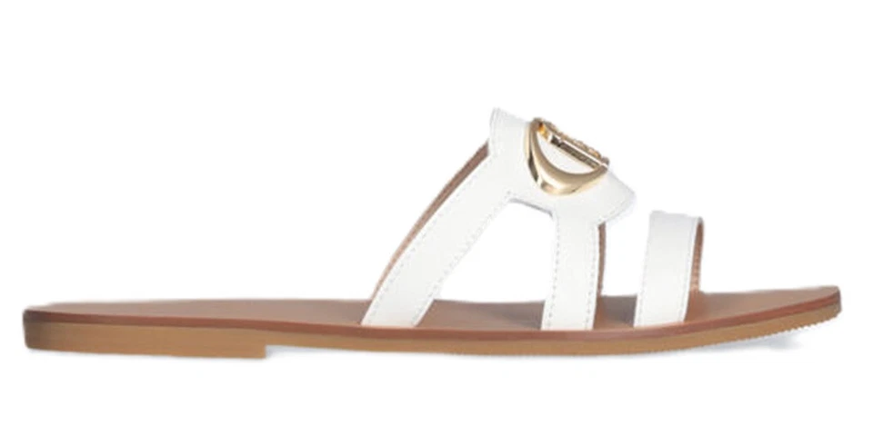 Liu Jo Sa5083 P0102 Saba 11 Zapatillas De Mujer De Piel Con Logo Blanco - Imagen 2 de 4