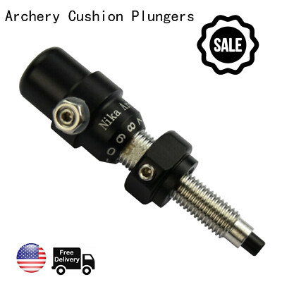 #ad Recurve Bow Arrow Rest with Cushion Plunger Pressure Button Click Set New $14.09