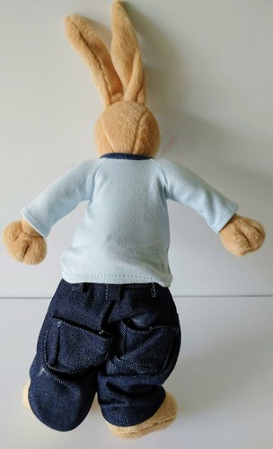 Muñeca de peluche Hip Hop Rabbit. 14" de largo. Hecho a mano. Excelente para guardería. - Imagen 3 de 6