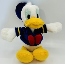 Official Disney Store 9 Inch Donald  No Pants  Duck Bean Bag Plush - Sailor