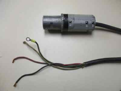 Crouse Hinds APJ-6375 Male Electrical Receptacle 60 Amp 3 Wire 3 Pole 40 Ft Wire