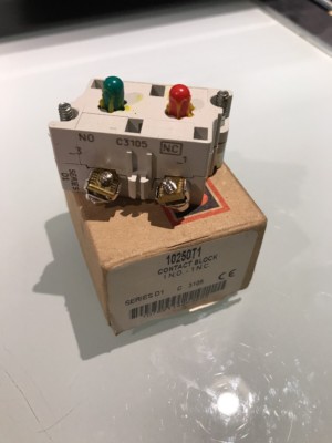 Contact Block,1NO/1NC,30mm EATON 10250T1E NEW IN THE BOX
