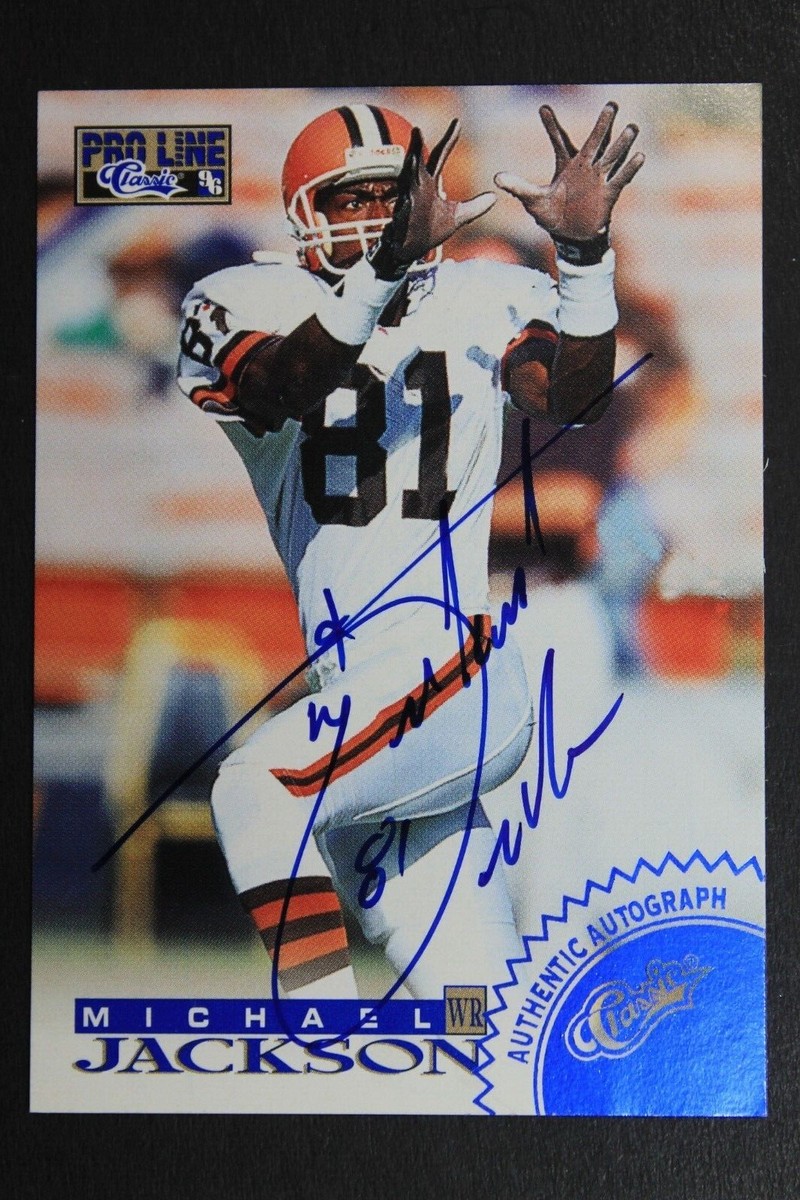 Michael Jackson (d.2017) Signed 1996 Classic ProLine Certified