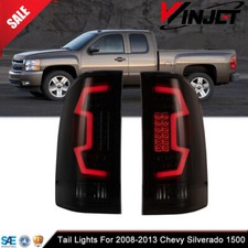 Full Led Sequential Tail Lights For 07-13 Chevy Silverado 1500 Brake Signal Lamp Full Led Sequential Tail Lights For 07-13 Chevy Silverado 1500 Brake Signal Lamp