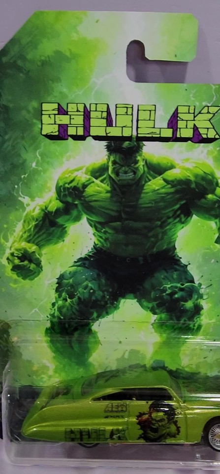Hot Wheels Purple Passion 1/64 Customized Hulk theme repainted ,3d ...