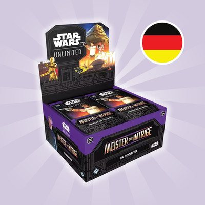 Star Wars: Unlimited - Meister der Intrige Booster Display DE | FANTASY FLIGHT