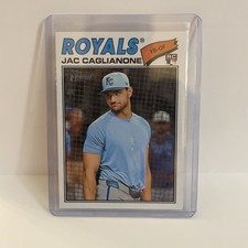 Topps Heritage 2026 Jac Caglianone Rookie Baseball Card #136 Image Variation