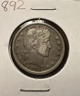 1892 Barber Quarter