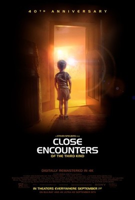 Close Encounters V3 Filmposter Kunstdruck restauriert StudioDekor Qualität Grafik