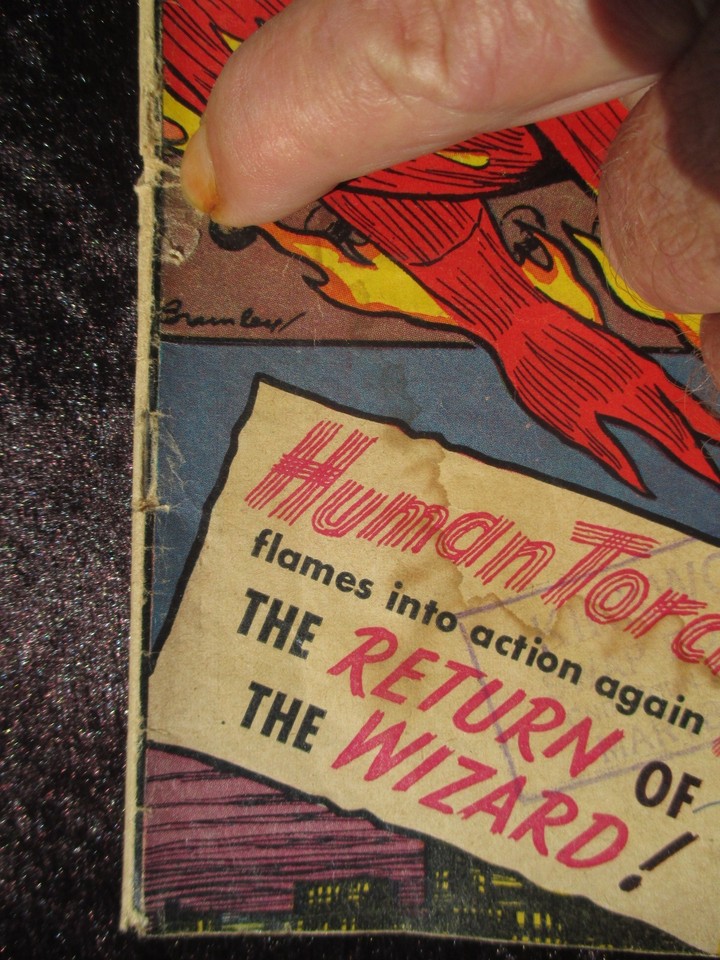 Human Raruty 1963 Australia Strange Tales #1 Horwitz RARE HUMAN TORCH Stan Lee ...