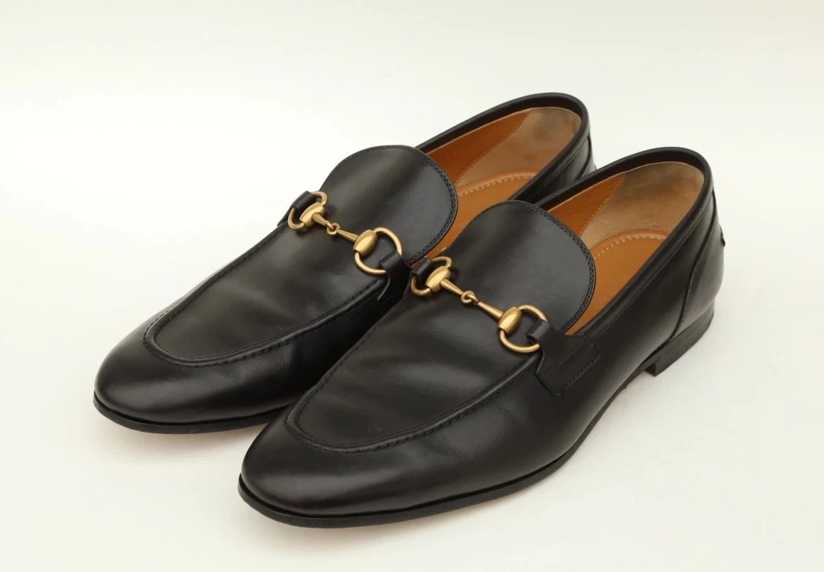 Gucci Black Mens Loafers Size IT 41 Mens 7.5/8 Womens 10/11 Gucci® Men main image 2