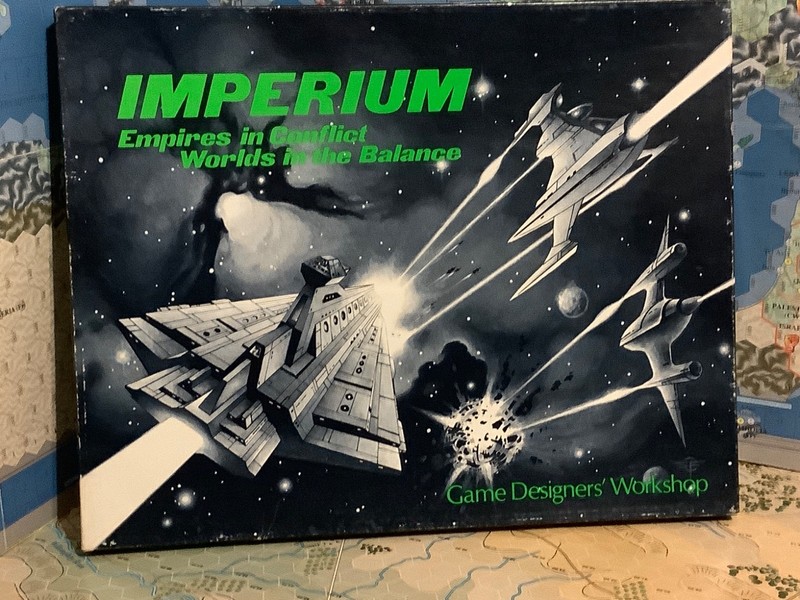 IMPERIUM Empires in Conflict UNPUNCHED 1977 1st GDW Ed Sci-Fi Terran vs Imperial