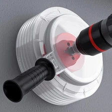 1pc  Electric Hammer Drill Dust Collector Cover Hole Opener Tool - NEW