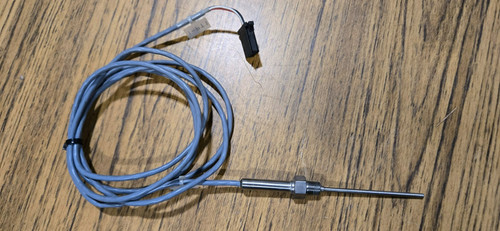 3" RTD Resistance Thermometer, NR-353 Pt-100 Ω with 3 wire 75" cord