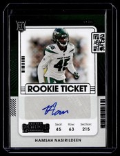 2021 Panini Contenders Rookie Ticket Auto Hamsah Nasirildeen #228 G