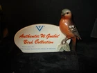 Hummel Goebel ADVERTISING SIGN / PLAQUE - BIRD COLLECTION WZ 5 TMK 4  V404 LL PH