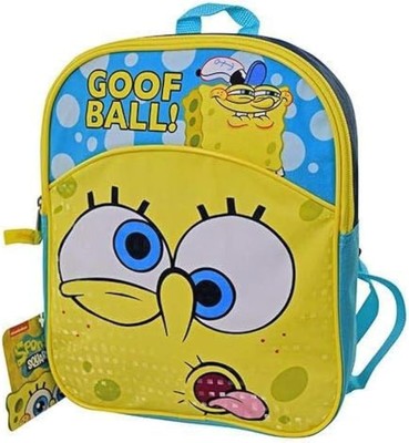 Fast Forward SpongeBob 11'' Mini Backpack-SPMIN, Yellow, One_Size 