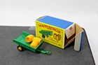 VINTAGE MATCHBOX LESNEY No. 51 Tipping Trailer   w/BOX 1960's Mint Grade