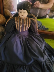 Antique German Chinese Doll