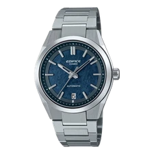 Casio Edifice EFK100D-2A Electroform Blue Forged Carbon Dial 3 Hand Automatic