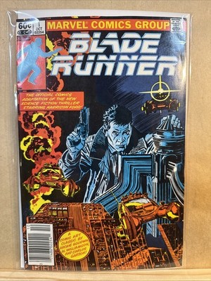 Blade Runner #1 & #2 1982 Al Williamson Cyberpunk Cover Pristine     VF NWP
