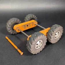 Tonka State Road Grader No 975 Tandem Axle Assembly HI-WAY Dept. Orange 1950's