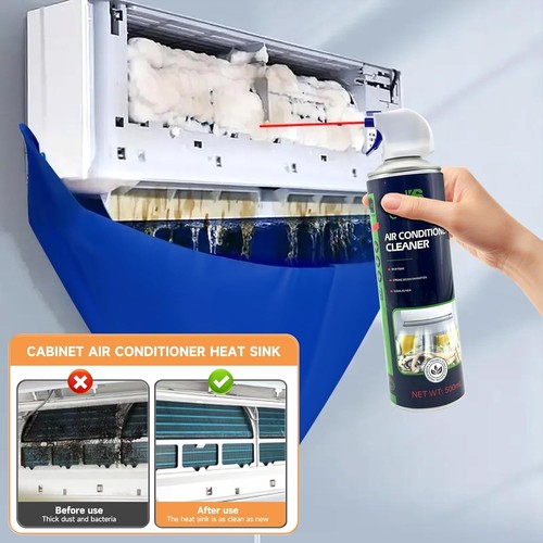 Efficient Mini Split Cleaning Kit with Waterproof Covers & 4 Specialty Brushes - Picture 4 of 9