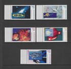 GERMANY DEUTSCHLAND 1999 HUMANITARIAN RELIEF OUTER SPACE SET MINT NEVER HINGED