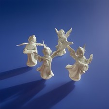 2 Engel GRÄFENTHAL Porzellan  mit Instrumenten + 2 Engel kostenlos