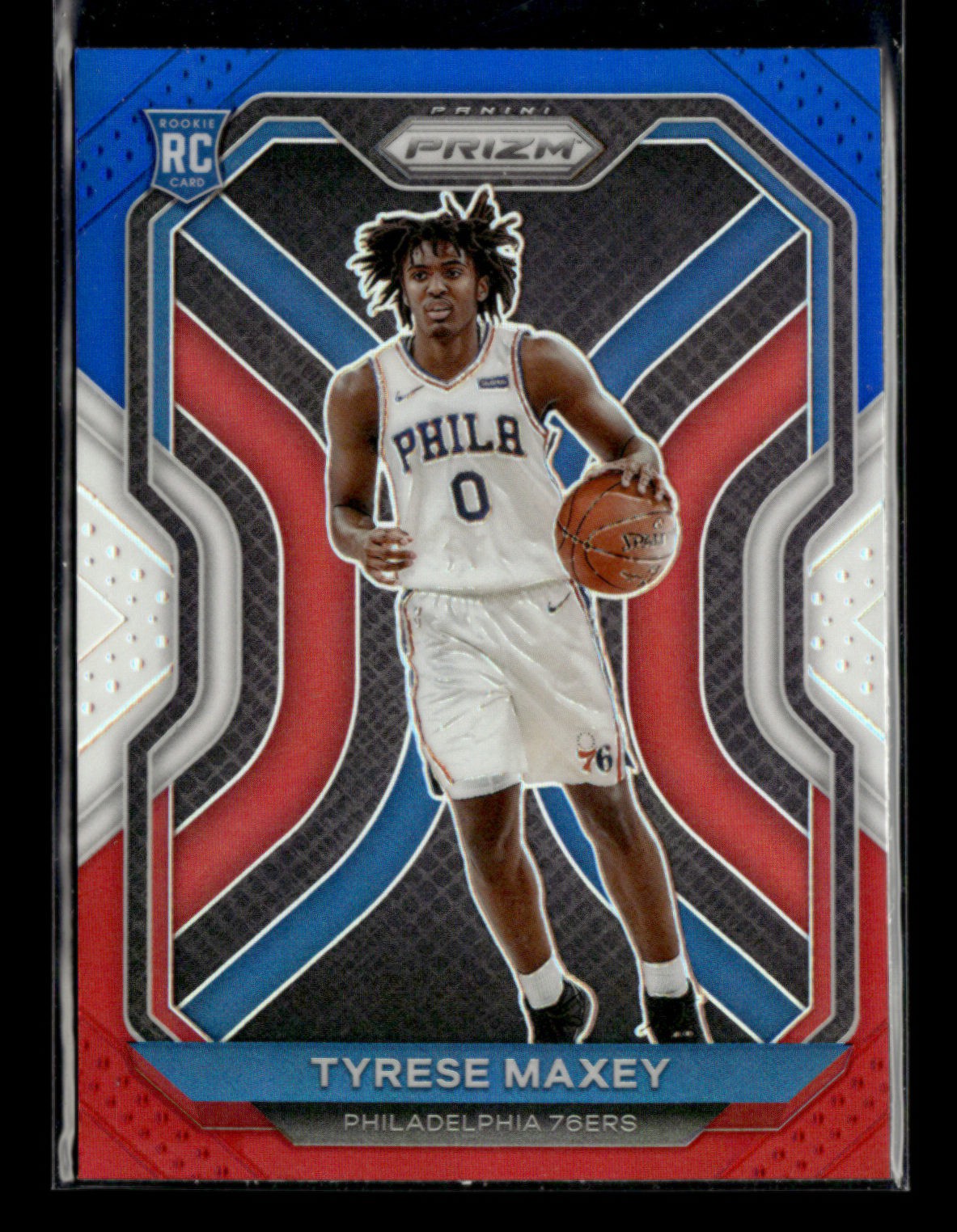 Tyrese Maxey 2020-21 Panini Prizm Basketball RC Red/White/Blue ② [jm77