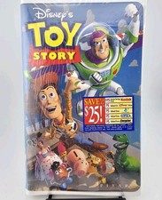 Toy Story VHS,1996 Walt Disney Pixar Collectible NEW FACTORY SEALED 6703