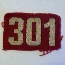 Vintage BSA Troop 301 Patch Boy Scout Red & W...