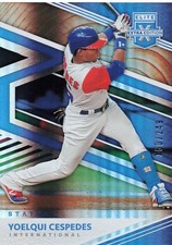 2020 Elite Extra Edition Status Blue #168 Yoelqui Cespedes /249 - BB