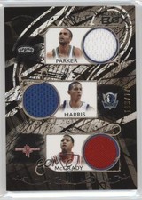 2006 Luxury Box Relics Five /179 Tony Parker Devin Harris Tracy McGrady HOF 7y2