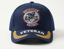 Customized Name Embroidered Hat Us Naval Patrol Squadron 18 Vp-18, Veteran Cap