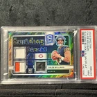 2024 Spectra Caleb Williams Building Blocks Neon Splatter /8 PSA 9