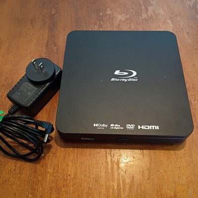 Didar EVP-203 Portable Blu-ray Disc Player Flip Top Compact Tested