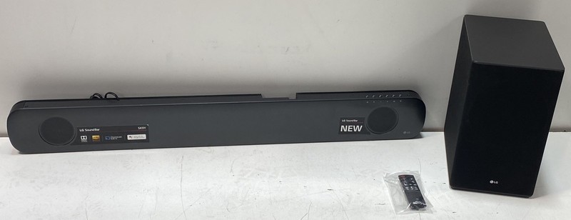 LG SK9Y 5.1.2 Channel Dolby Atmos Soundbar Wireless Subwoofer As-Is Pick Up Only