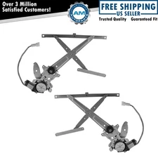 Front Window Regulators w/ Motor Pair for 84-89 4Runner Pickup w/o Vent Glass