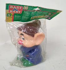 Pupazzo gomma Cucciolo Biancaneve 7 Nani Gommolosi Baby&Baby 25cm Ledra New-XXX